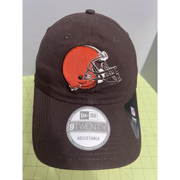 Cleveland Browns Hat NFL Licensed New Era 9 Twenty Adjustable Dad Ball Cap - Picture 2 of 9